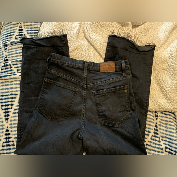 Madewell dark wash slim wide leg size 26 jeans - Picture 4 of 8